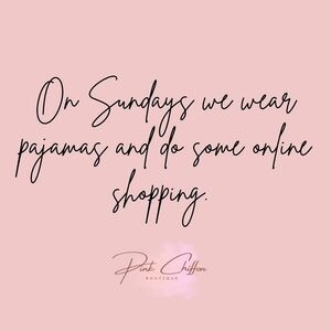 Pink Chiffon Boutique Quote Art